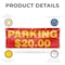 Signmission Parking $20 Dollars, 48 Inch x 120 Inch, Vinyl Banner B-120-30777 - alternate 4
