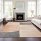 Homeroots 8' X 10' Coral Peach And Gray Abstract Washable Indoor Outdoor Area Rug 582899 - alternate 7