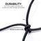 Neiko 4'x6' Super Duty Small Bungee Cargo Net with Detachable hooks, 16-Pieces 50971A - alternate 6