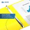 Davis Group Premium Economy, Round Ring, Binder, (Yellow, 1"), PK6 2311-05-06 - alternate 6
