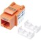 Intellinet Network Solutions CAT6 ORANGE KEYSTONE JACK UTP 210775 - alternate 6