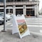 Signmission Italian Beef Sandwich, A-Frame & 2 Decals Installed, Heavy-Duty Plastic Frame SBHD-D-2436-Italian Beef Sandwich - alternate 4