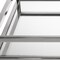 Homeroots 14in White and Silver Square Metal Serving Tray 517547 - alternate 4