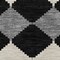 Homeroots 3' X 5' Black Ivory And Beige Geometric Washable Indoor Outdoor Area Rug 597872 - alternate 5