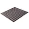 Apollo Tile Ash Gray 11.8 in x 11.8 in Glass Matte Floor and Wall Mosaic Tile 9.67 sqft/case, 10PK APLA88098M 1X1A - alternate 3