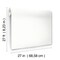 York Wallcoverings Natural Grid White Pearl Wallpaper Sample OI0697SAM - alternate 5