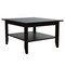 Homeroots 22in Brown and Black Open shelving Bar Cart and Coffee Table 491956 - alternate 3