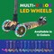 Lifemaster Kids 3-Wheel Scooter, LED Light-Up Wheels, Adjustable Handlebar, Indoor and Outdoor Fun LIFSCTRE46 - alternate 3