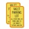 Signmission Valet Parking Only - All Others Will Be Towed Away at C, 18'' X 24'', Heavy Gauge Aluminum, 2PK A-1824-2PACK-22762 - alternate 1