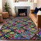 Homeroots 3' X 5' Black Yellow And Green Geometric Washable Indoor Outdoor Area Rug 609124 - alternate 6