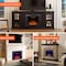 Edendirect 28.7-in W Black Wall mount LED Wall-mount Electric Fireplace with Remote Control Included ZR-EF26T - alternate 7
