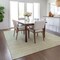 Homeroots 10' X 14' Artichoke Green And Ivory Geometric Washable Indoor Outdoor Area Rug 602406 - alternate 5