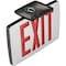 Compass Exit Sign, Black, 2 Face(s), LED, Universal Mount, Nickel Cadmium CCEDRE - alternate 3