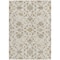 Homeroots 9' X 12' Ivory Brown And Gray Moroccan Washable Indoor Outdoor Area Rug 605161 - alternate 6