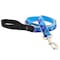 Lupinepet Reflective Blue Paws Nylon Dog Leash 48459 - alternate 1