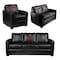 Dreamseat Silver Club Chair with AEW Swerve Strickland Whose House Logo XZ7759002CHCDBK-PSAEW0016 - alternate 7