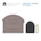 Architectural Mailboxes Grand Haven Plastic Mailbox Combo, Mocha GHC40MAM - alternate 7
