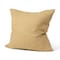 Homeroots 22" Mustard Linen Throw Pillow Cover with Texture 608217 - alternate 4