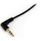 Startech.Com 3.5MM TO RIGHT ANGLE STEREO AUDIO CABLE MU3MMSRA - alternate 1