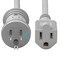 Startech.Com 6ft 1.8m Hospital-Grade Power Extension Cord, Green Dot Medical Power Cable, NEMA 5-15P to 231B-660H-POWER-CORD - alternate 3