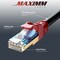 Maximm 150ft Cat7 Outdoor Heavy Duty Direct Burial POE Ethernet Cable, Black C7O-150FT-BLACK - alternate 5