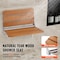 Vevor Folding Teak Shower Seat 20.9'' x 16'' Wall Mounted Shower Bench 500 lbs LY007-3 - alternate 4