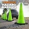 Xpose Safety Traffic Safety Cone, 28 in, Premium PVC, No Collar, Lime Green, Bulk Half Pallet (150), PK150 LTC28-HP150-X - alternate 6