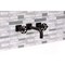 Kingston Brass Double-Handle Wall Mount Bathroom Faucet, Oil Rubbed Bronze KS6125RX - alternate 3