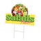 Signmission Salads Die Cut Yard Sign & Stake outdoor plastic coroplast window, C-DC-1216-Salads19 C-DC-1216-Salads19 - alternate 1