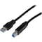 Startech.Com 1m (3ft) Certified SuperSpeed USB 3.0 (5Gbps) A to B Cable - M/M USB3CAB1M - alternate 1