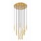 Z-Lite Forest 27 Light Chandelier, Modern Gold, 36 In W x 12 In H 919MP12-27R-MGLD-LED - alternate 1