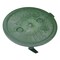 Nds SureFit 6 in. W X 2 in. H Round Valve Box Cover Green 6RND-UC - alternate 1
