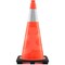 Xpose Safety 28 Inch Multipurpose PVC Orange Traffic Cones with 6in Collar OTC28-6-1-X - alternate 1