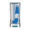 5S Supplies Housekeeping Shadow Board Broom Station V15, Gray / Blue, BO + Stand, No Text HSB-V15-GRAY/BLUE-BO-STAND-NO TEXT - alternate 1