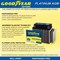 Goodyear GYB9A-A - 12 Volt 9 AH, 110 CCA, Rechargeable High-Performance, SLA - AGM Battery GY4140772 - alternate 3