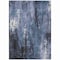 Homeroots 9' X 12' Blue And Ivory Abstract Washable Indoor Outdoor Area Rug 617654 - alternate 7