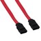 Sanoxy 0.5m 7-pin 180-Degree Serial ATA Device Cable Red SNX-CBL-LDR-SA104-71HM - alternate 2
