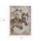 Homeroots 3' X 5' Beige And Gray Horse Washable Indoor Outdoor Area Rug 618667 - alternate 3
