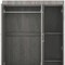 Homeroots Gray Solid and Manufactured Wood Bedroom Set 592878 - alternate 5