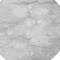 Homeroots 8' Silver Gray And Ivory Round Abstract Washable Indoor Outdoor Area Rug 582226 - alternate 4