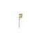 C.H Hanson Stake Flag, 15 in L, Blue, PVC, 10PK 15068 - alternate 4