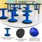 Flash Furniture Lucas Fixed Height Kids Flexible Active Stool w/Non-Skid Bottom in Blue, 16in. Seat Height BFT-9001F-16-BL-GG - alternate 4