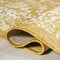Jonathan Y Tela Bohemian Textured Weave Floral Yellow/Cream 4 ft. x 6 ft. Indoor/Outdoor Area Rug SMB100E-4 - alternate 7