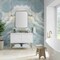 James Martin Vanities 47.3'' Single Vanity, Glossy White, Champagne Brass Base w/ Glossy White Composite Stone Top 805-V47.3-GW-CB-GW - alternate 8