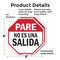 Signmission Pare No Es Una Salida, 6 inch X 6 inch, Plastic Sign, 2PK OC-P-2PACK-6-202 - alternate 6