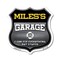 Signmission Miles's Garage I Can Fix Everything But Stupid, 12 Inch X 12 Inch, Plastic Sign SHI-P-12-490-MILES - alternate 1