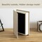 Vintiquewise 8in Classic Linen-Covered MDF Vintage-Style Book Box Storage Case for Keepsakes, Sand QI004856.SN - alternate 6