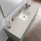 James Martin Vanities Chicago 60" Single Vanity, Smokey Celadon, w/ 3 CM Siberian Silestone Top 503-V60S-SC-3SFR - alternate 5