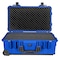 Eylar 22in Carry-On Travel Roller Gear Hard Case Waterproof w/ Foam Blue SA00034-BLU - alternate 4