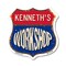 Signmission Kenneth's Workshop, 18 Inch X 18 Inch, Plastic Sign SHI-P-18-489-KENNETH - alternate 1
